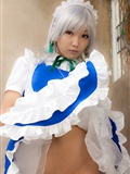 cosplay美女套图 c77 Sakuya Izayoi　白丝假发扮相(1)(104)